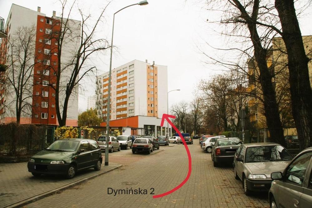 Apartament Dymińska Warszawa Exteriör bild