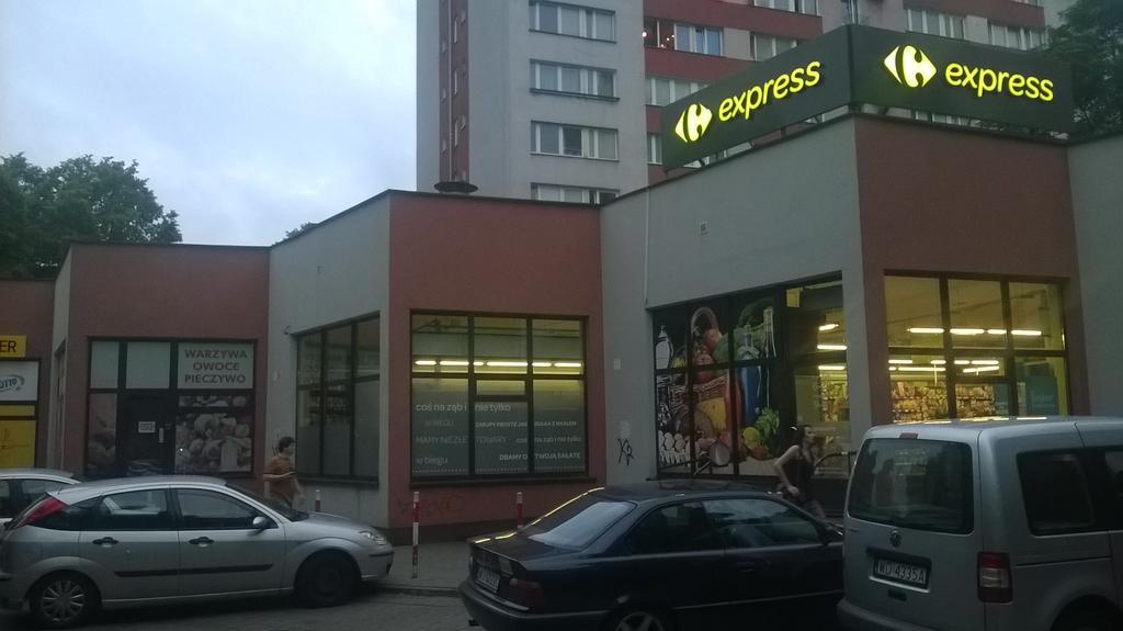 Apartament Dymińska Warszawa Exteriör bild