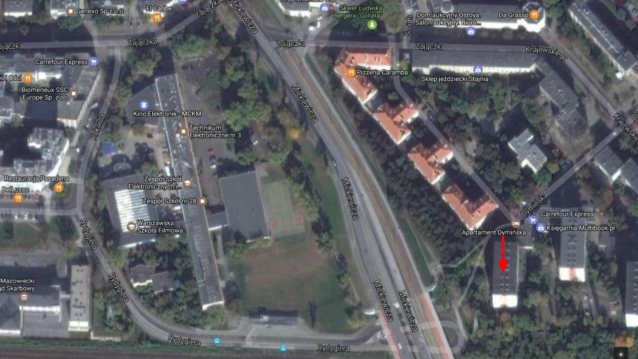 Apartament Dymińska Warszawa Exteriör bild